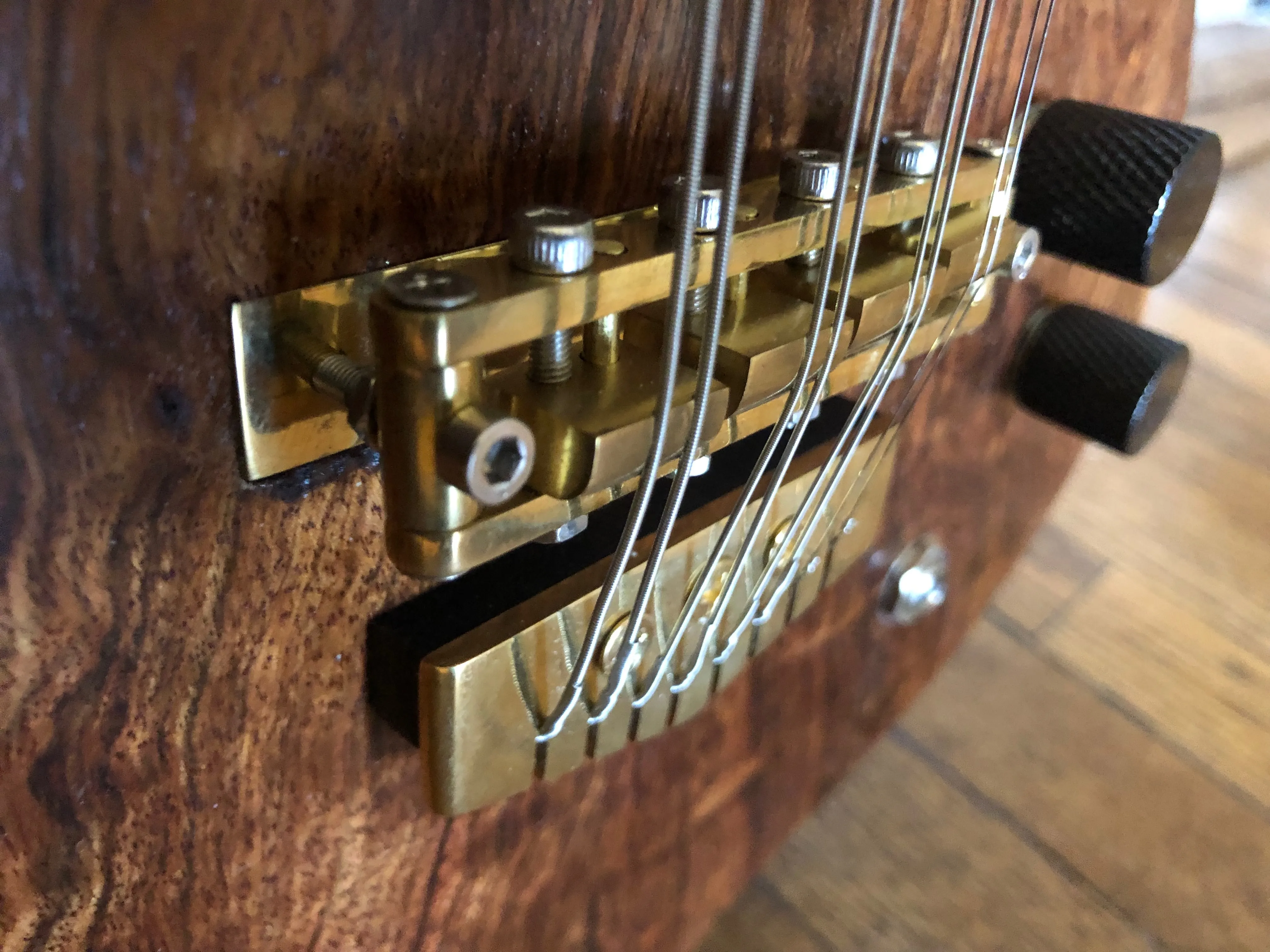 Octave mandolin bridge