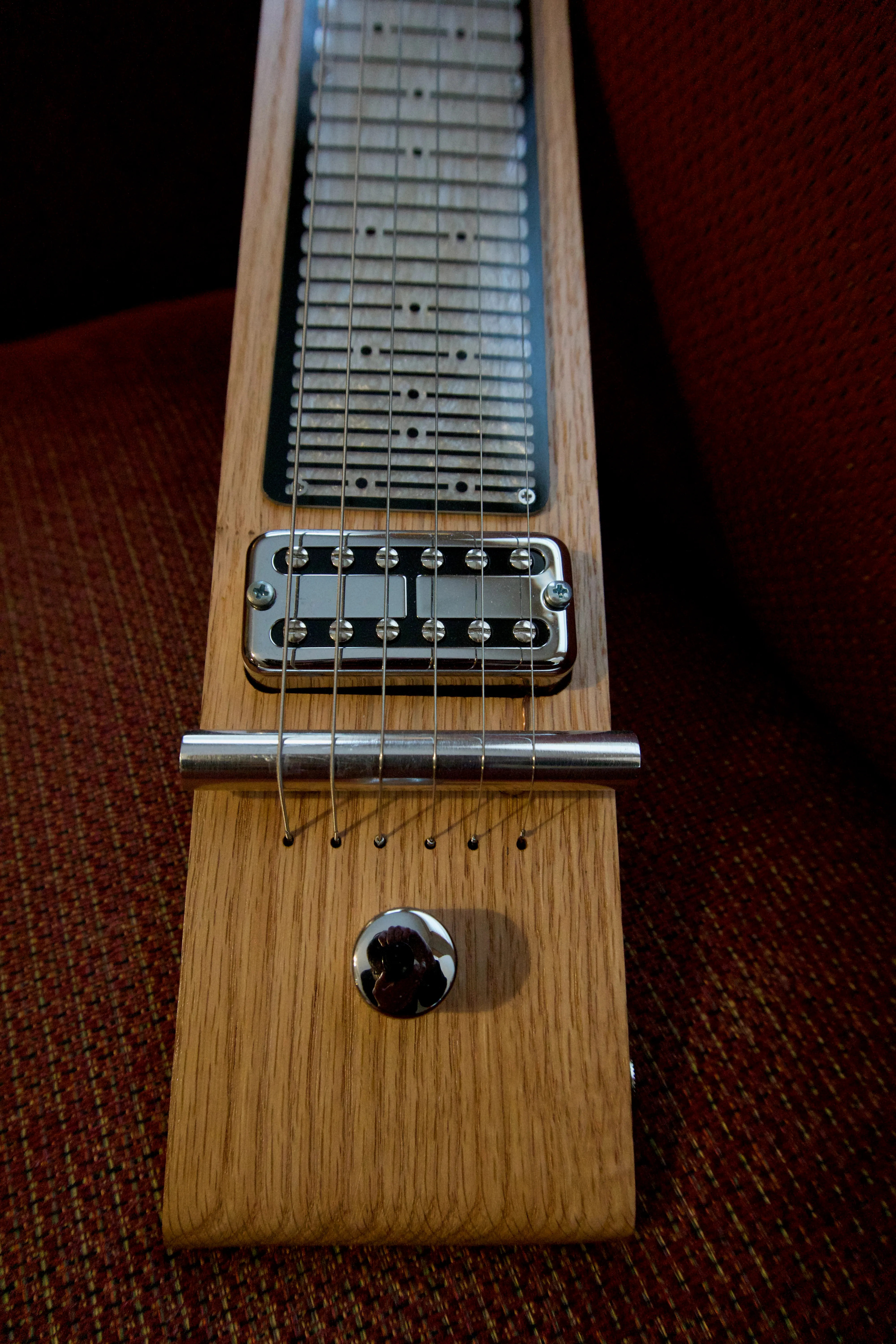 Lap steel, front