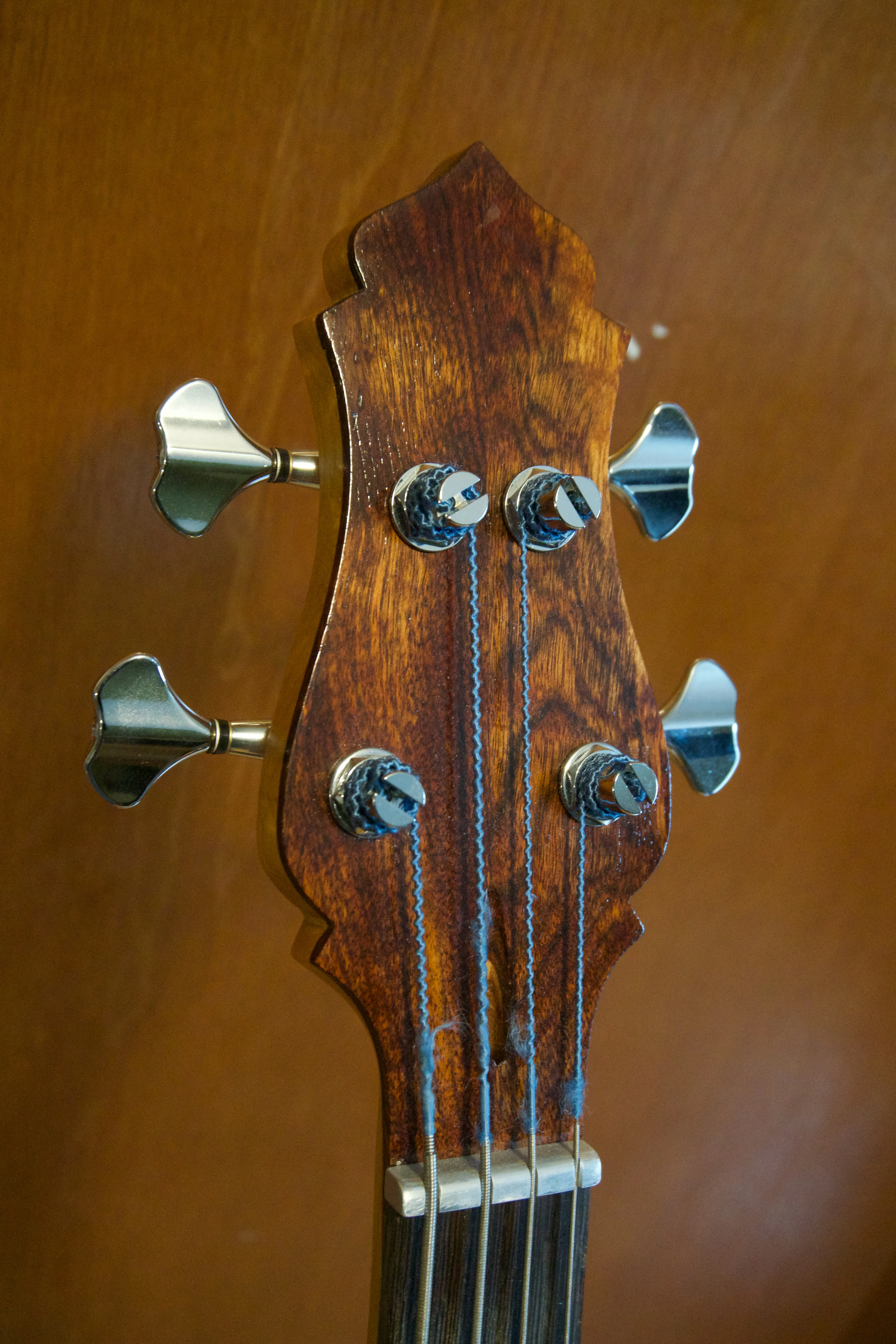 Bass guitar, headstock